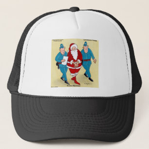 Casquette Police Navidad : Père Noël A Été Très Mauvais