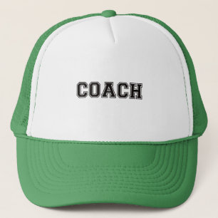 Casquette Police noire d'entraîneur