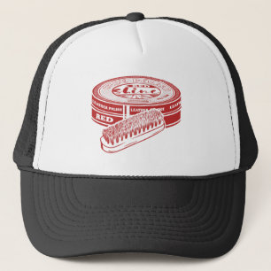 Casquette Polis à chaussures rouges
