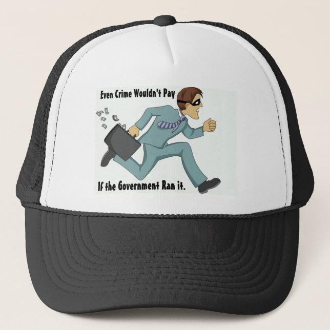Casquette politique drôle (Devant)