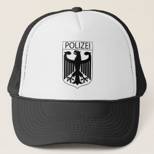 Casquette POLIZEI - Cadeaux allemands de symbole de police