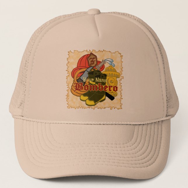 Casquette Pompier Bombero (Devant)