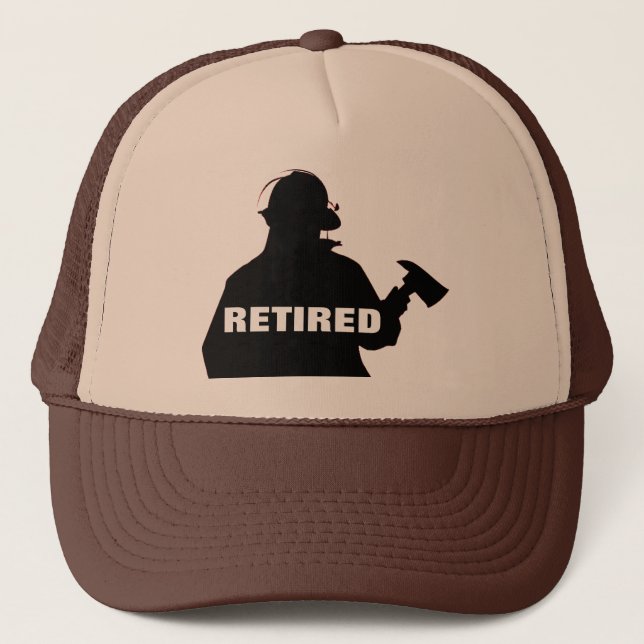Casquette pompier retraité (Devant)