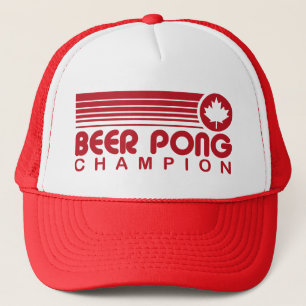 Casquette Pong canadienne de bière