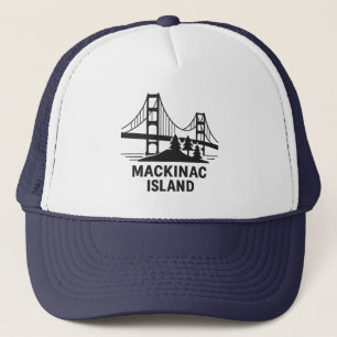 Casquette Pont de l'île Mackinac et Pins   Michigan
