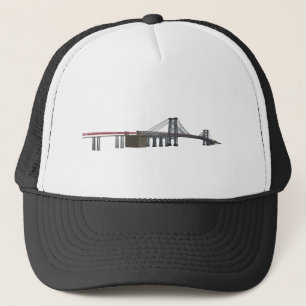Casquette Pont de Williamsburg : modèle 3D :