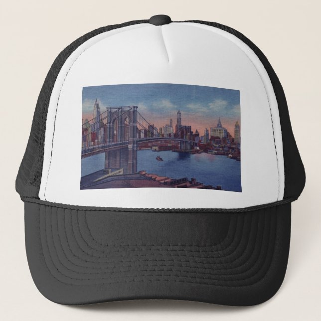 Casquette Pont vintage Brooklyn (Devant)