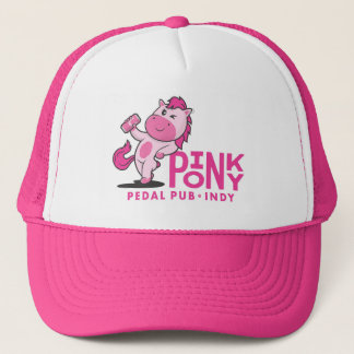 Casquette Pony Pedal Pub Rose -