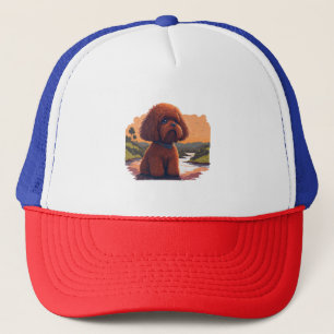 Casquette Poodle de jouet mignon
