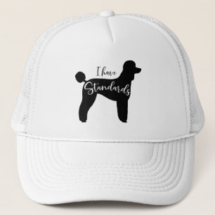 Casquette Poodle Standard J'Ai Standard Chien Silhouette