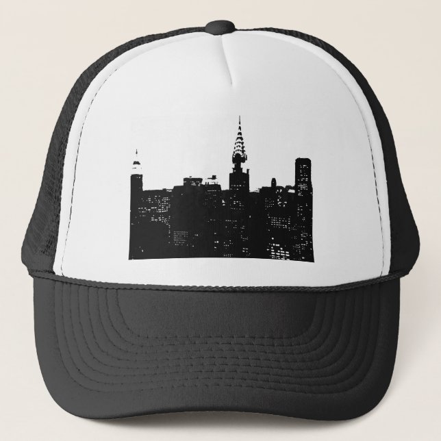 Casquette Pop Art New York Silhouette (Devant)