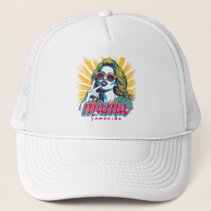 Casquette Pop Art Retro Personnalisé (5)