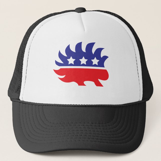 Casquette porc-épic libertaire (Devant)