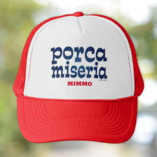 Casquette Porca Miseria Chapeau de camion personnalisé