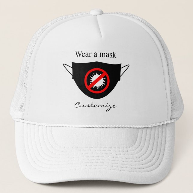 Casquette Porter un masque Thunder_Cove (Devant)