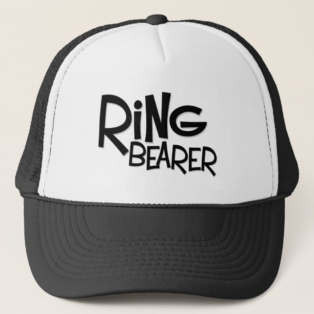 Casquette Porteur d'alliances de hippie (Devant)