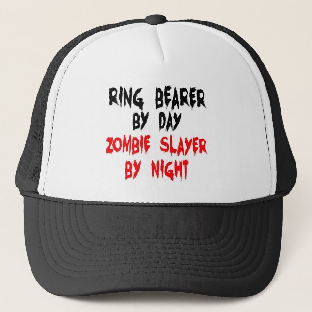 Casquette Porteur de bague Zombie Slayer (Devant)