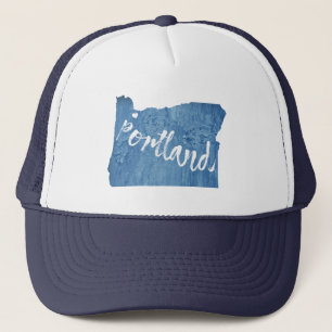 Casquette Portland, Oregon Wood Grain