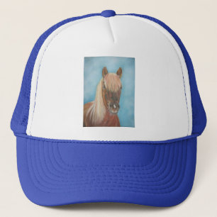 Casquette portrait de cheval brun équin de cheval de jument