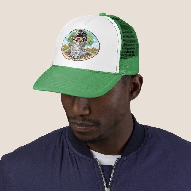 Casquette Portrait de la Liberté palestinienne (En situation)