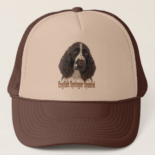 Casquette Portrait d'Espagnol Springer anglais