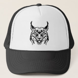 Casquette Portrait stylisé de Bobcat