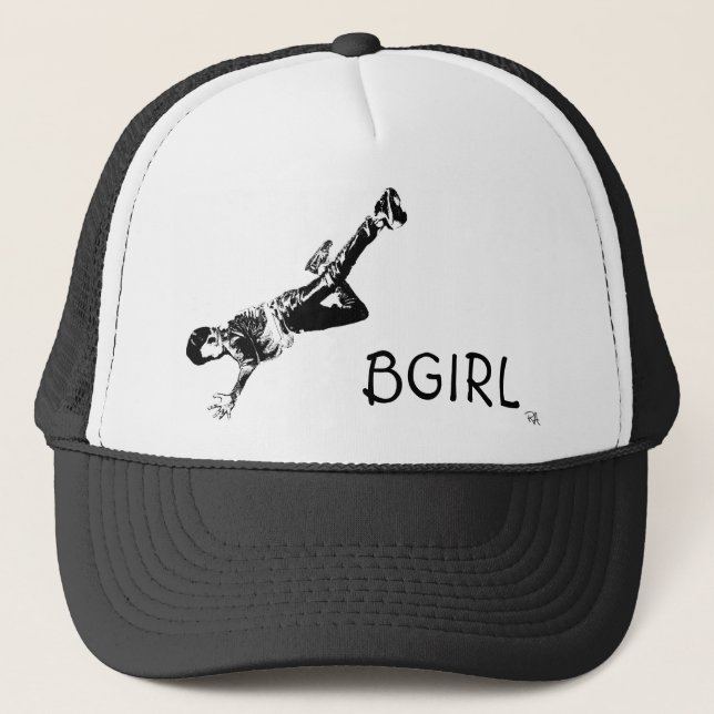 Casquette Pose de BGIRL par Jamie (Devant)