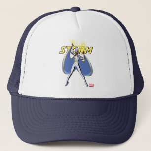 Casquette Pose de personnage de tempête