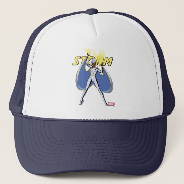 Casquette Pose de personnage de tempête (Devant)
