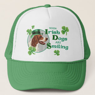 Casquette Poseur rouge du jour de St Patrick et blanc