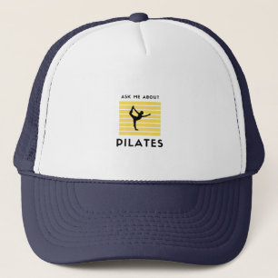 Casquette Posez-moi des questions sur pilates yoga fitness