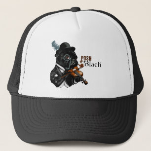 Casquette Posh Black Frenchie Bulldog   