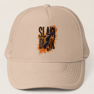 Casquette Poster de basketball Slam Dunk - Design moderne