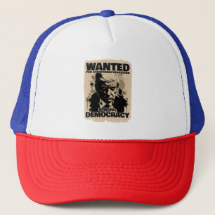 Casquette Poster Recherché Donald Trump - Compte Géorgie