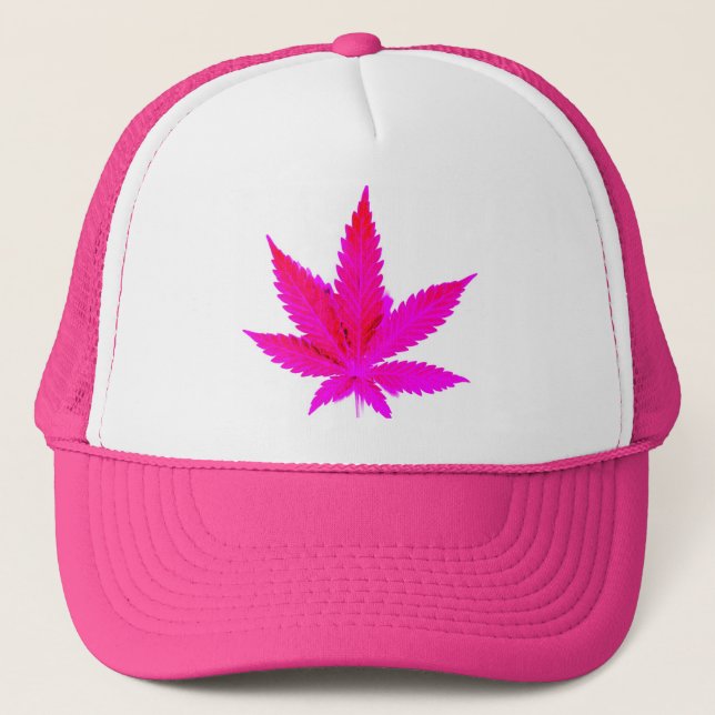 Casquette Pot rose (Devant)