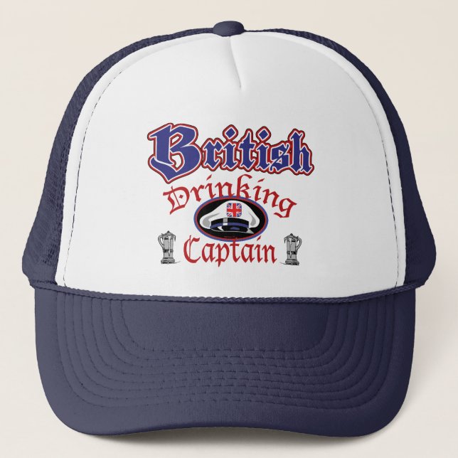 Casquette potable britannique de Cptn (Devant)