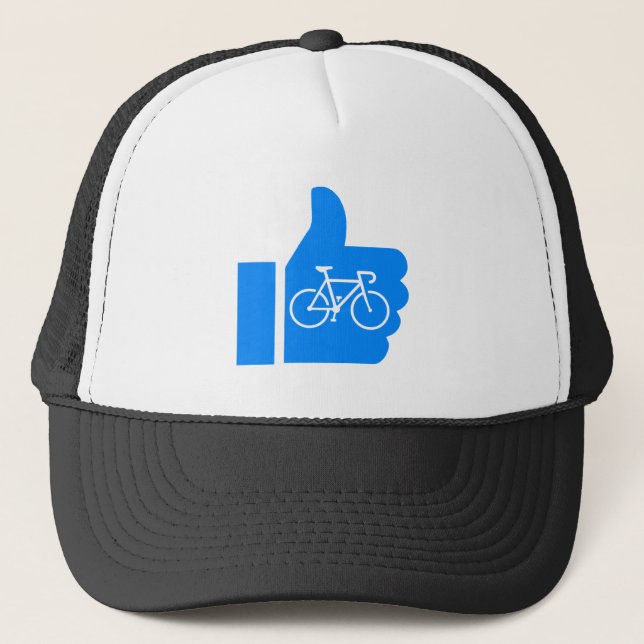 Casquette Pouces vers le haut Cyclisme (Devant)
