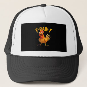 Casquette Poulet Classique Rétro F-Caw-F