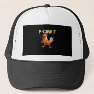 Casquette Poulet drôle F-Caw-F tendance drôle