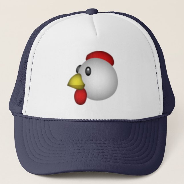 Casquette Poulet - Emoji (Devant)