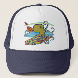Casquette Poulpe surfant de Halloween