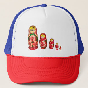 Casquette Poupées russes de nidification Matryoshka