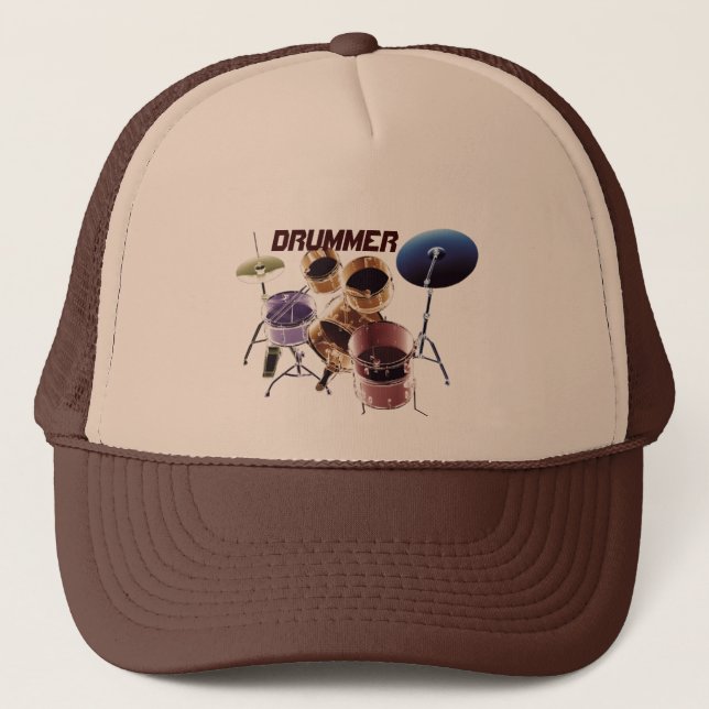 Casquette Pour des batteurs | cadeau personnalisé (Devant)