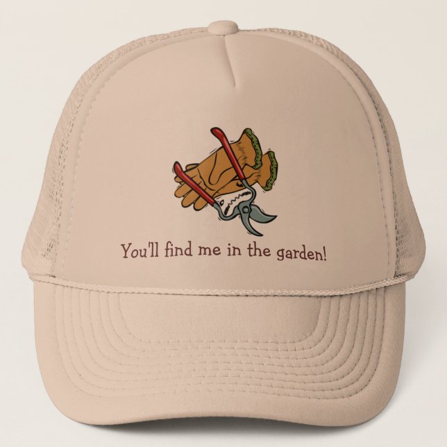 Casquette pour des jardiniers (Devant)