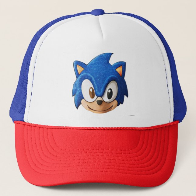 Casquette pour enfants avec image sonique : Une to (Devant)