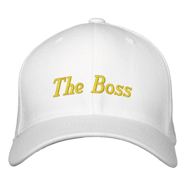 casquette pour le patron (Devant)