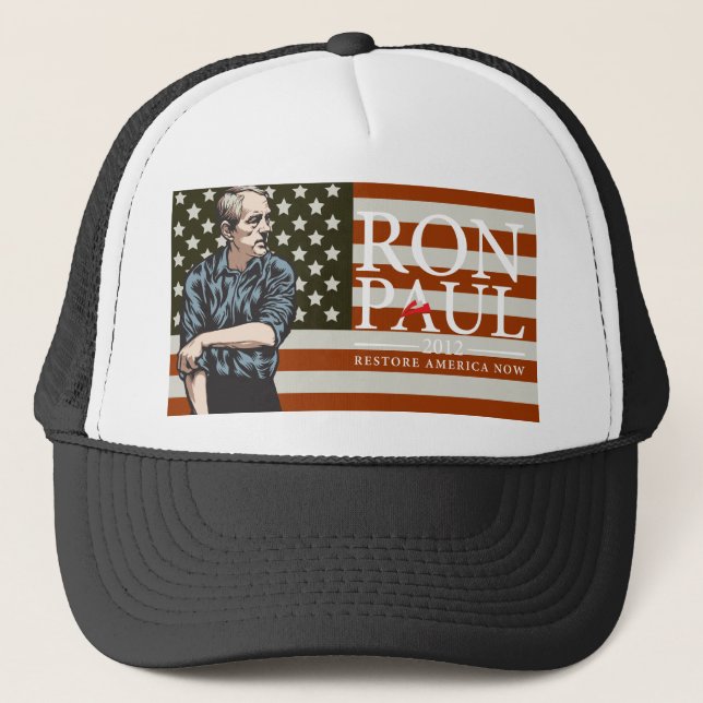 Casquette pour liberté américaine de Ron Paul (Devant)