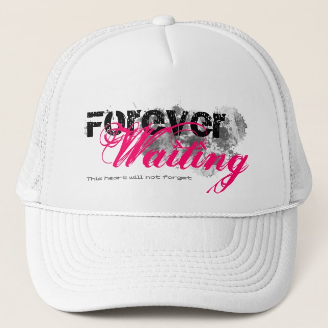 Casquette Pour toujours attendant (Devant)