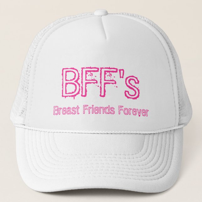 Casquette pour toujours BFF de sein des amis (Devant)