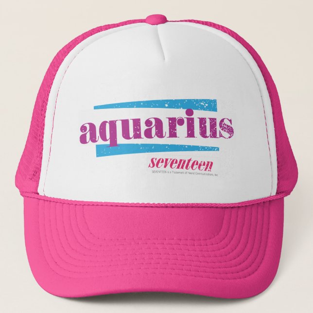 Casquette Pourpre de Verseau (Devant)